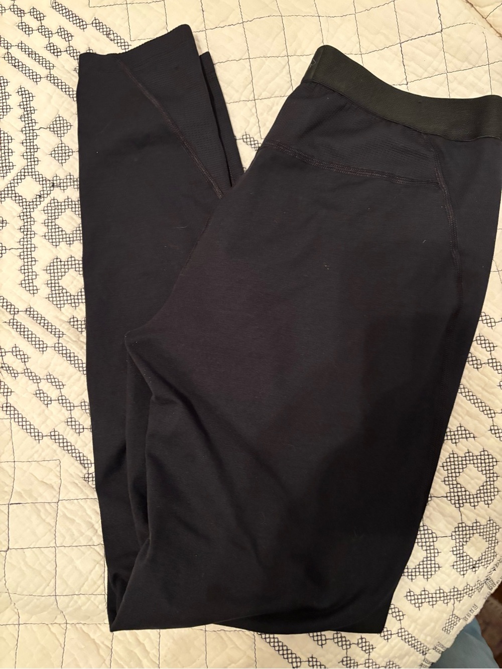 Columbia Black Heavyweight Omni-heat  Base Layer leggings M - Picture 3 of 9